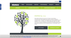 Desktop Screenshot of ekomax.com.pl