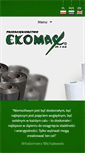 Mobile Screenshot of ekomax.pl